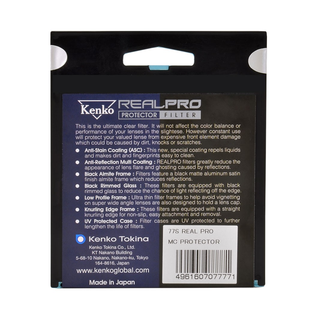 Kenko 55 mm tornillo filtro neutro filtro protector real pro mc delgado de 55 mm Filtro de la foto