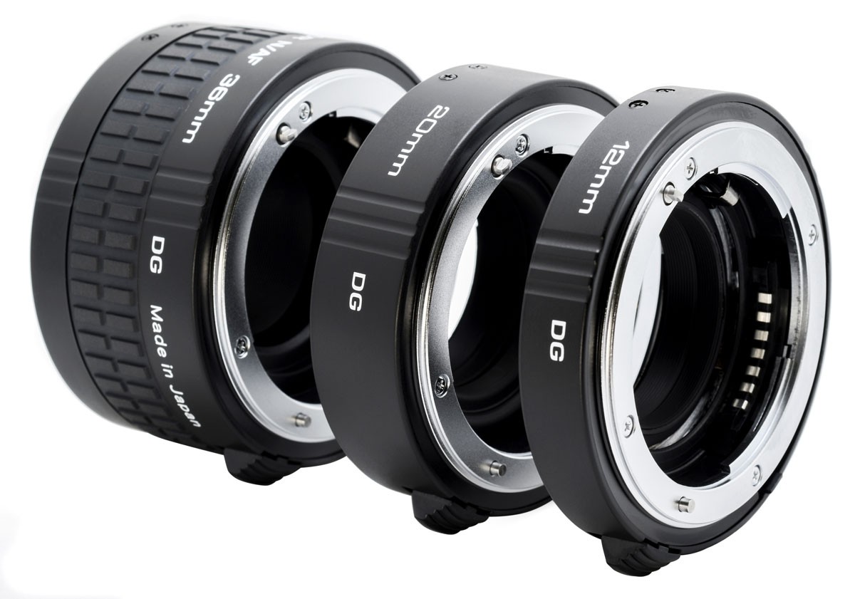 Kenko KE-NAHDAFN DG 12/20/36 mm Adapter for Nikon AF Lens Black