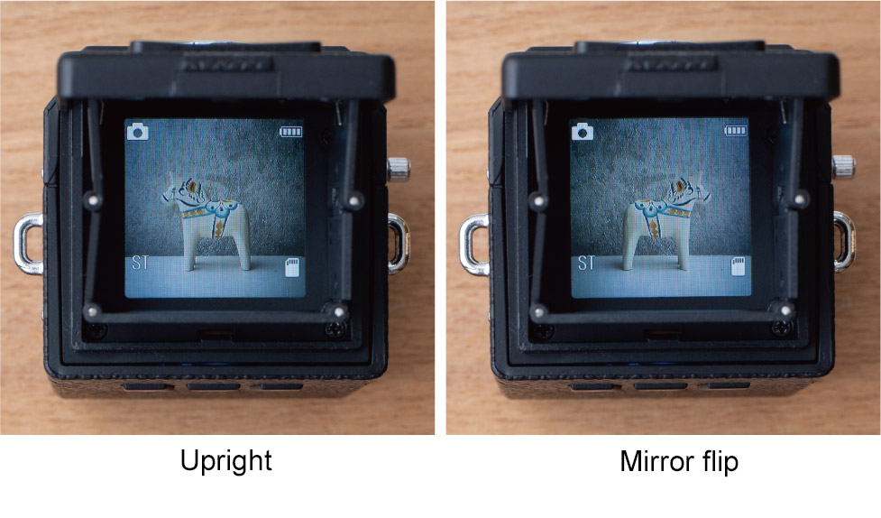 Reversible LCD Monitor Display