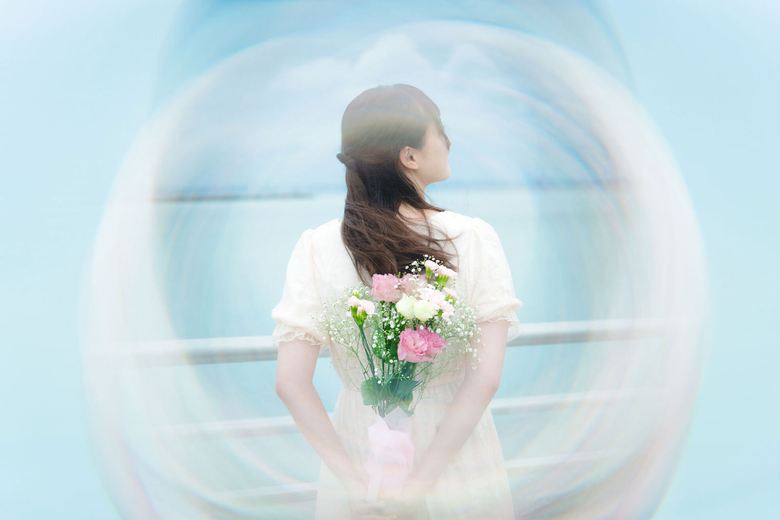 With Kenko RAINBOW HALO filter